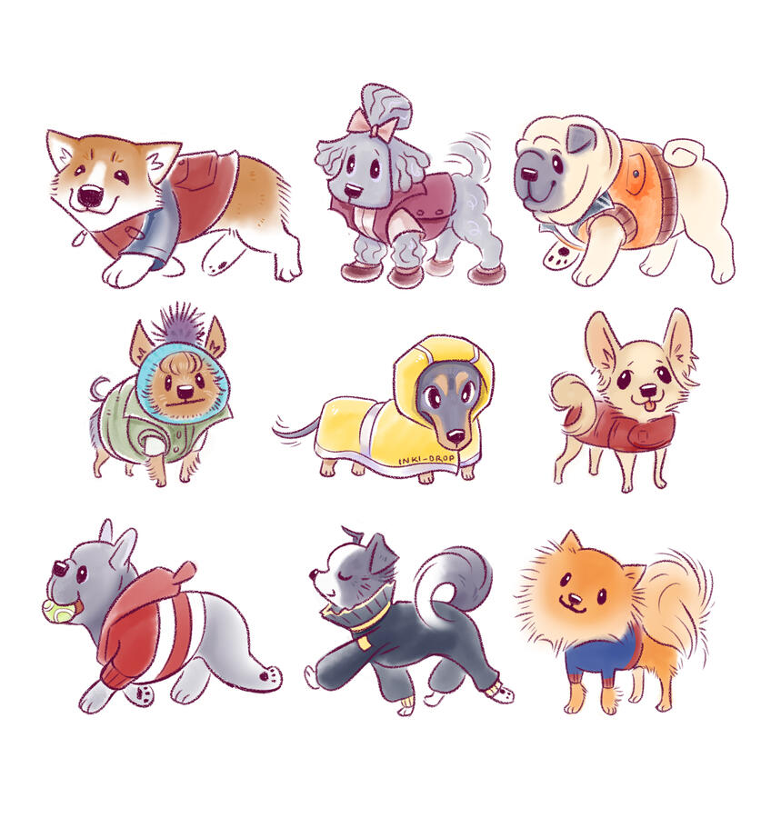 "Jacket Potatoes," original work.